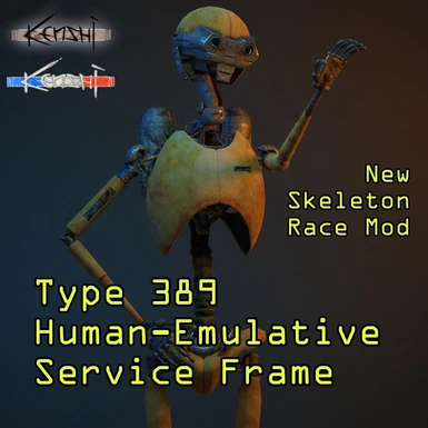 Type 389 Human Emulative Service Frame - New Skeleton Subrace - FR