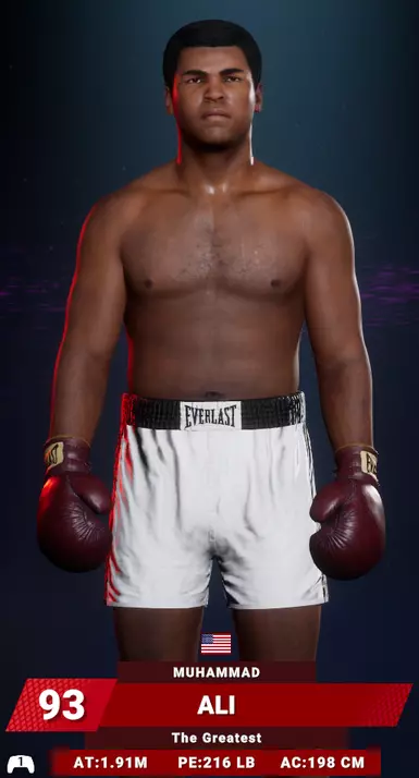 Everlast Label for Ali