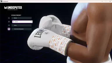 Anthony Joshua LEONE gloves for CAF
