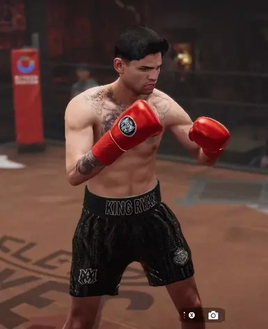 Ryan Garcia Amiri gear (Gervonta Davis fight)