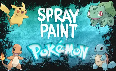 Spray Paint Pokemon