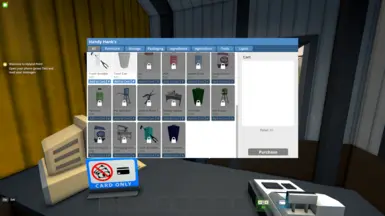 Shop Interface