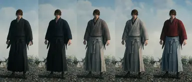 Kenshin Himura Outfit Collection