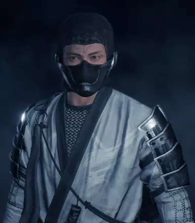 Spy Mask and Shinobi Cowl Retexture - Black