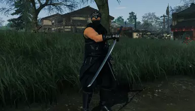 Hayabusa Outfit (Iga Ninja) -  Black Recolor