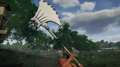 Western Greatsword  replacer - Demon Axe