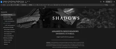 modding tutorial - a beginner's guide