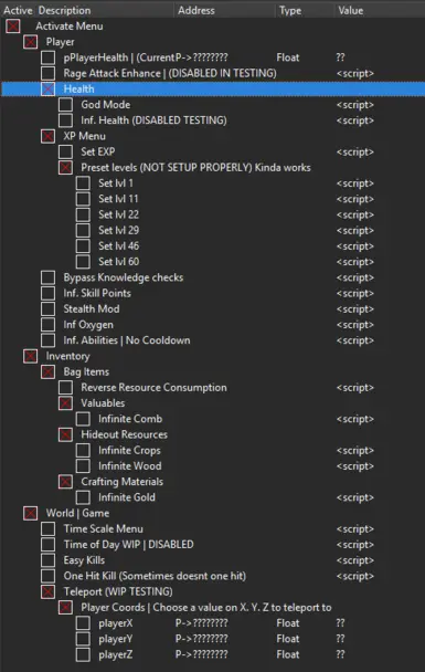 cheat table v1.5