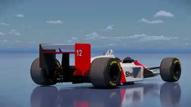 McLaren Honda MP4-4 A. Senna F1 Car
