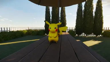 Standing Pikachu
