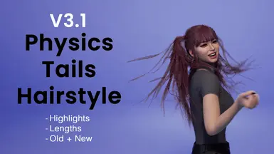 Physics Tails Hairstyle V3.1 FIXED