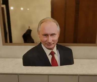 3d printed putin