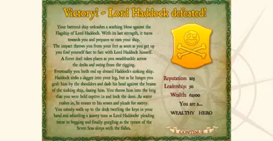 Lord Haddock defeated