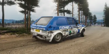 Frank's MG Metro 1984 Computervision Livery