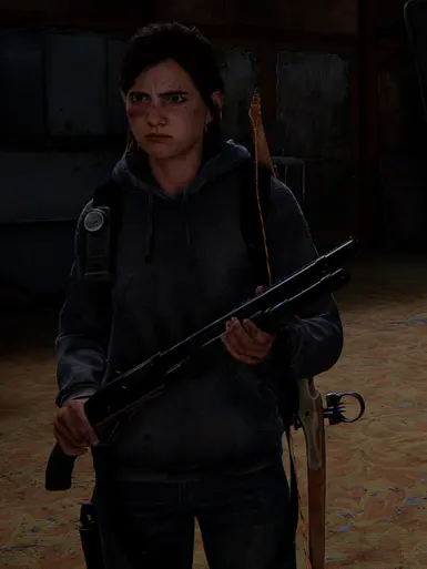Ellie Hoodie Hair Swap Messy Bun