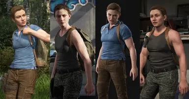 Flashback Abby Outfit Retextures