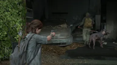 Ellie with Abby's Pistol in Seattle Day 2
