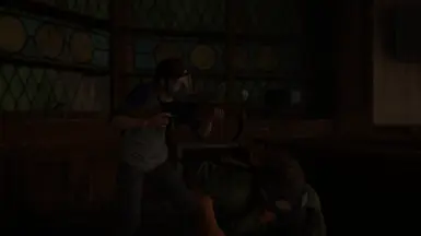 Ellie with Abby's Rifle in Finding Strings