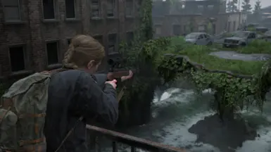 Abby with Tommy's Rifle (No Return ver.) in Seattle Day 2