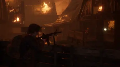 Abby with the Assault Rifle in Seattle Day 3