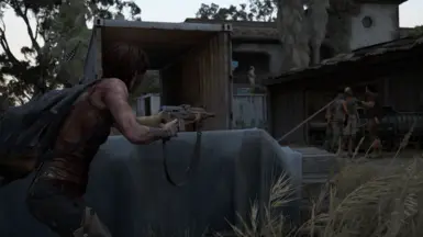 Ellie with Abby's Rifle in Santa Barbara