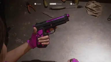 Black-Magenta Ellie's Beretta