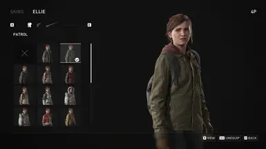 Ellie's Part 1 Outfits Retexture