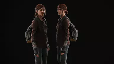 Ellie's Shirt with Fingerless Gloves