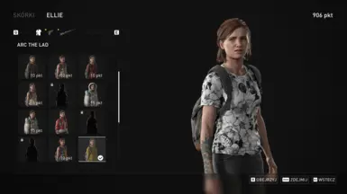 Ellie Black and White T-Shirt