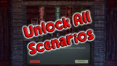 Unlock all Scenarios-Stages-Levels