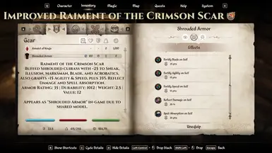 Raiment of the Crimson Scar