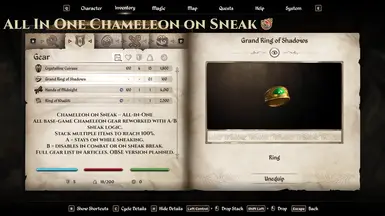 All In One Chameleon on Sneak