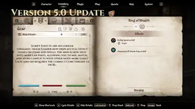 Version 5.0 Update