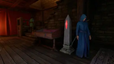 Obelisk and new NPC at the Mages Guild (Old v4)