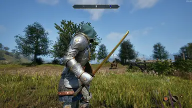 Flame effect on sword removed