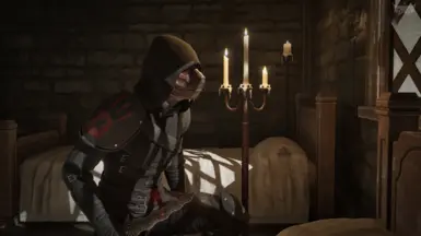 Black cowl/hood version