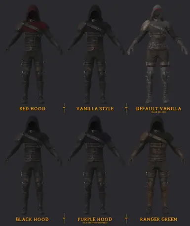 Color variants and vanilla comparison. Pick variant when downloading.