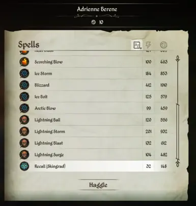 Some Recall Spells