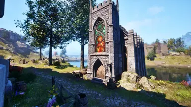New player home, an abandoned Chapel of Arkay with quest to obtain!