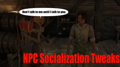 NPC Socialization Tweaks