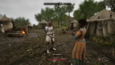 Doesnt need pants to guard refugees