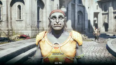 His cheeks(?) are visible when he speaks, and though it doesn't bother me, YMMV.