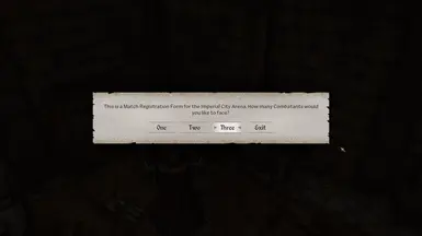After each match, once the Arena has been cleaned by the Imperial custodians, you can register for a new one.