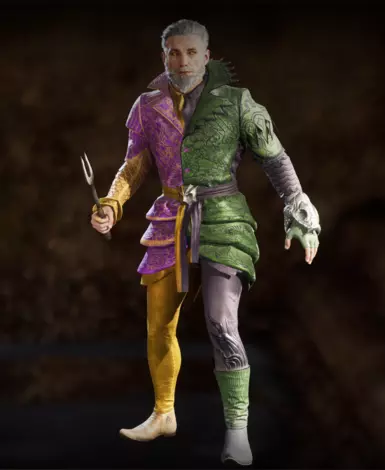 Forgive the lazy attempt at recreating Sheogorath's face
