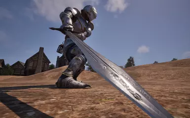 Restored Fine Steel Claymore
