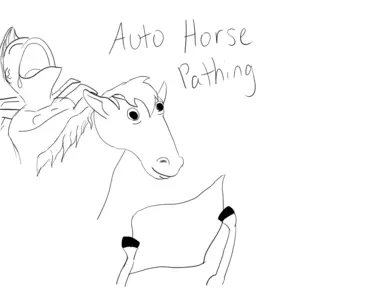 Auto Horse Pathing