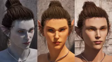 More Natural Elf Female Head