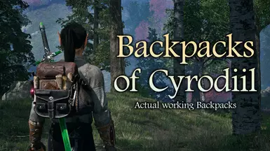 Backpacks of Cyrodiil