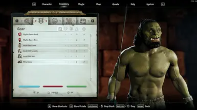 Orcish Muscles Mod