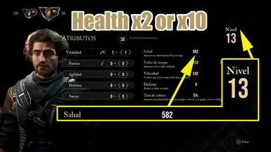 Health x2 or x10 (2 Versions)